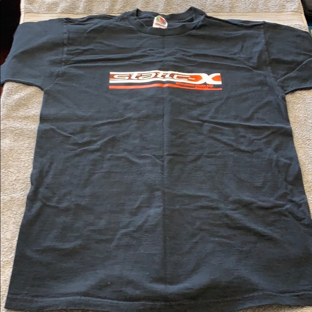 Static X rock band T shirt Wisconsin Death Trip